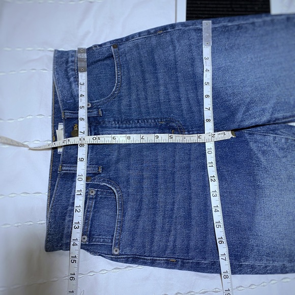 MADEWELL Classic straight Jeans. Straight-Leg 27T - Picture 4 of 5